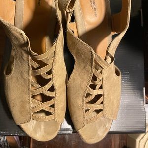 Tan Comfortable Heels